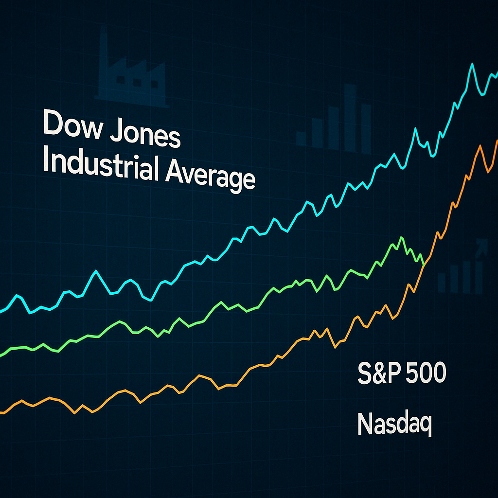 Comparação de Dow Jones Industrial Average