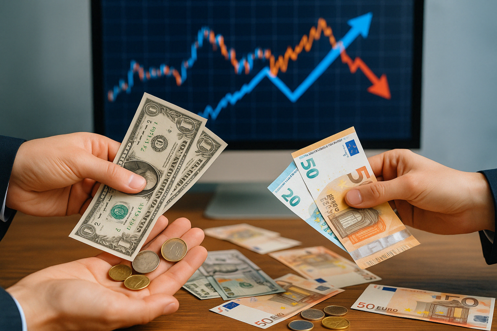 Relação de Troca Entre Moedas Estrangeiras